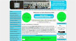 Desktop Screenshot of calnebusinessweb.co.uk